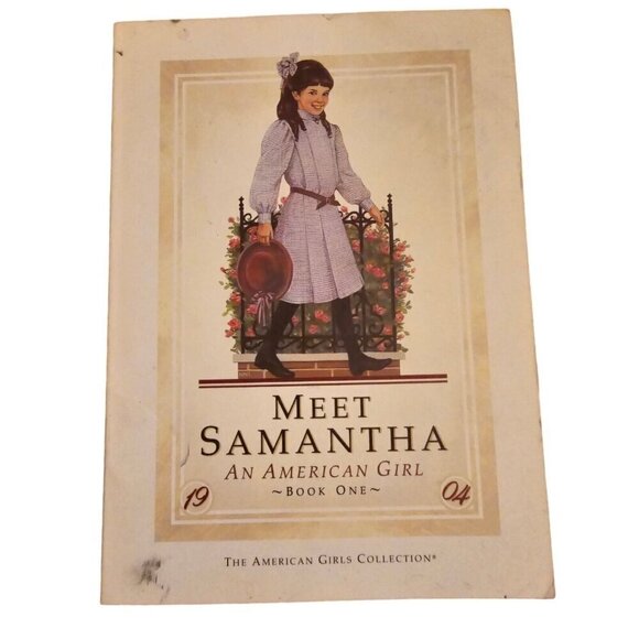 An American Girl Meet Samantha Book 1 1st Edition Vintage 1986 - Picture 1 of 13